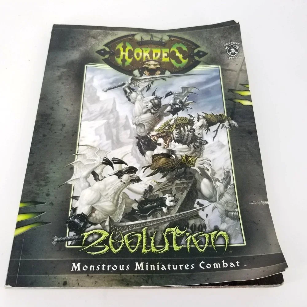 WarMachine Hordes Evolution Monster Miniature Combat Video Game Strategy Guide